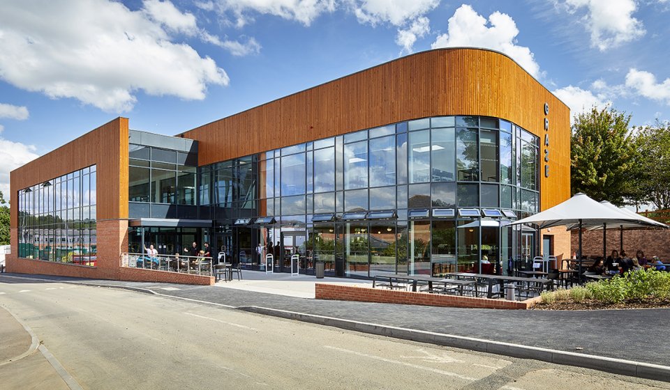 Vitruvius and team delivered the brandnew Graze Catering Hub for